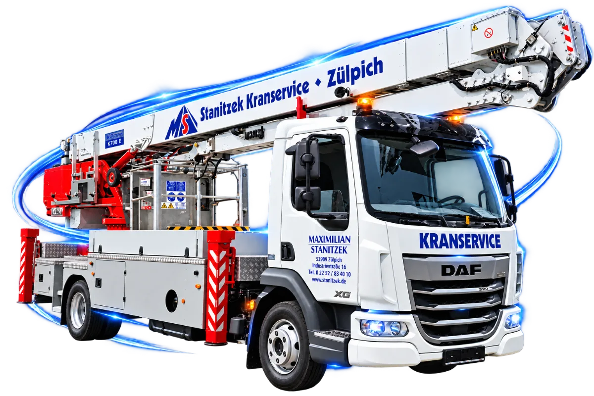 Klaas-Aufbaukran K700E auf Lkw